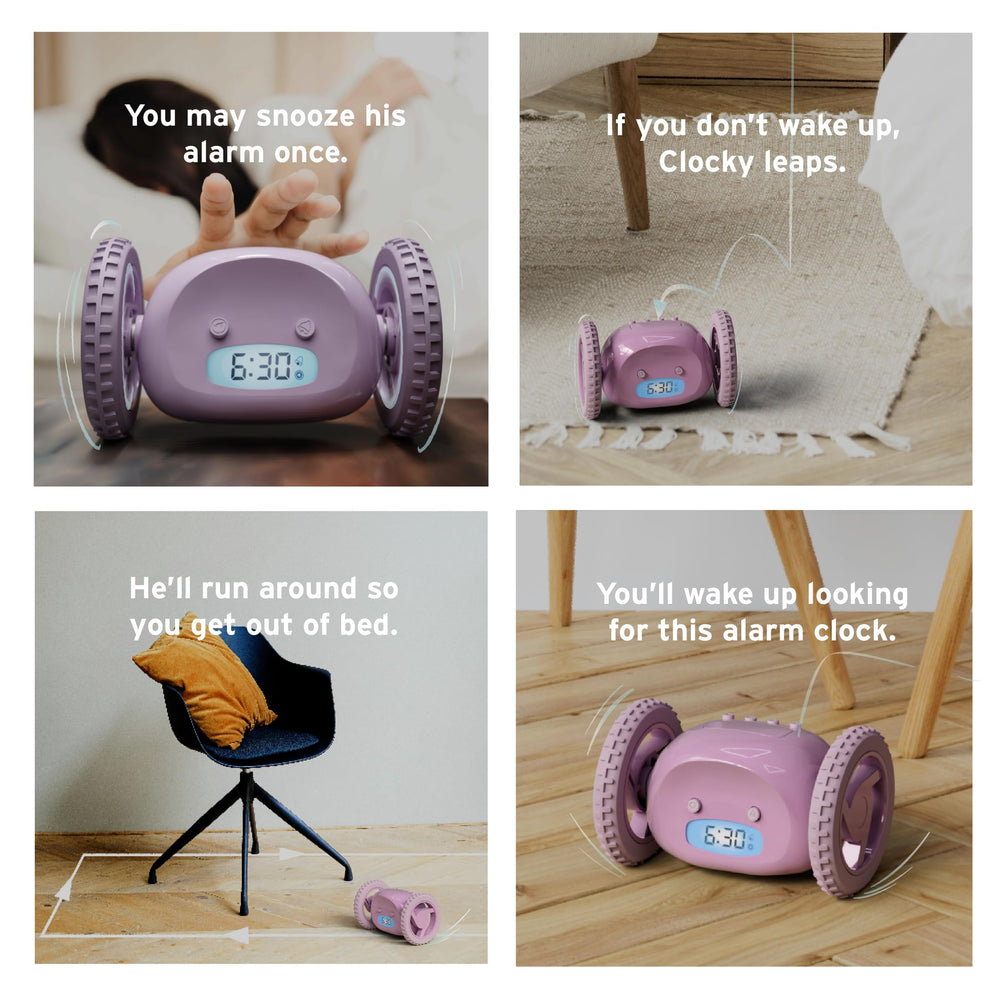 CLOCKY emballage et contenu prêt pour offrir