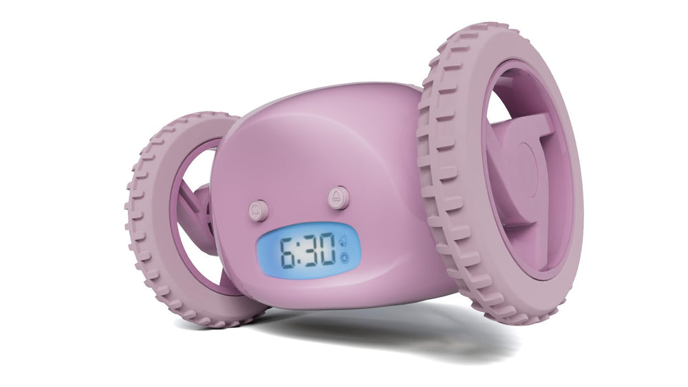 CLOCKY gros plan écran lisible gain de temps matinal