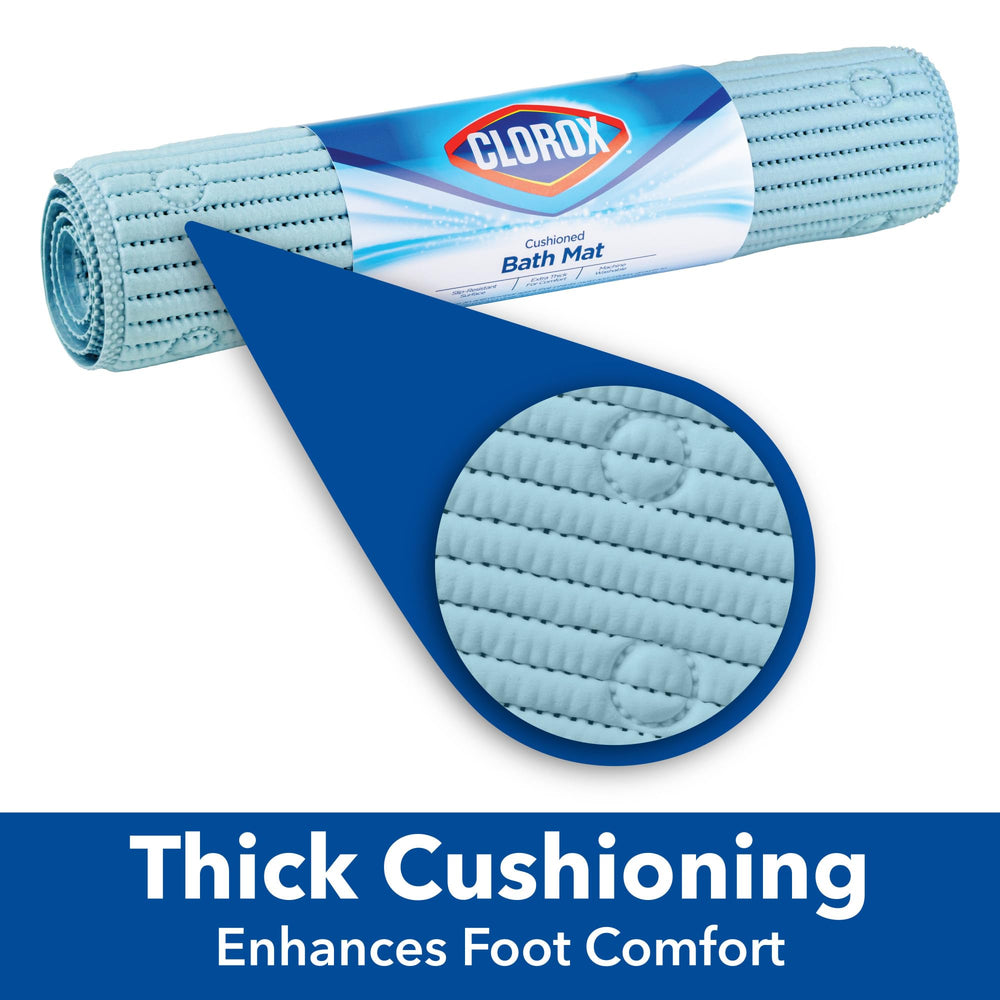 Duck Brand Clorox gros plan sur la texture rembourrée offrant confort