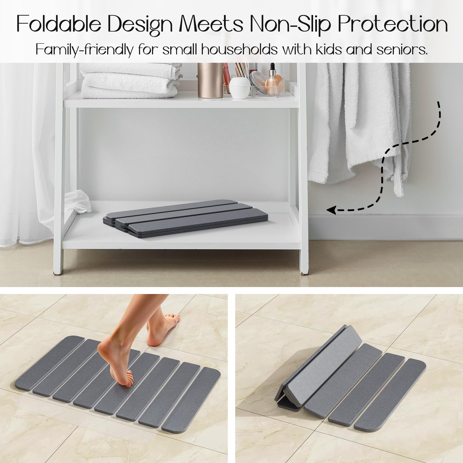 Closefriend tapis utilisé près d'un évier montrant polyvalence et protection des sols