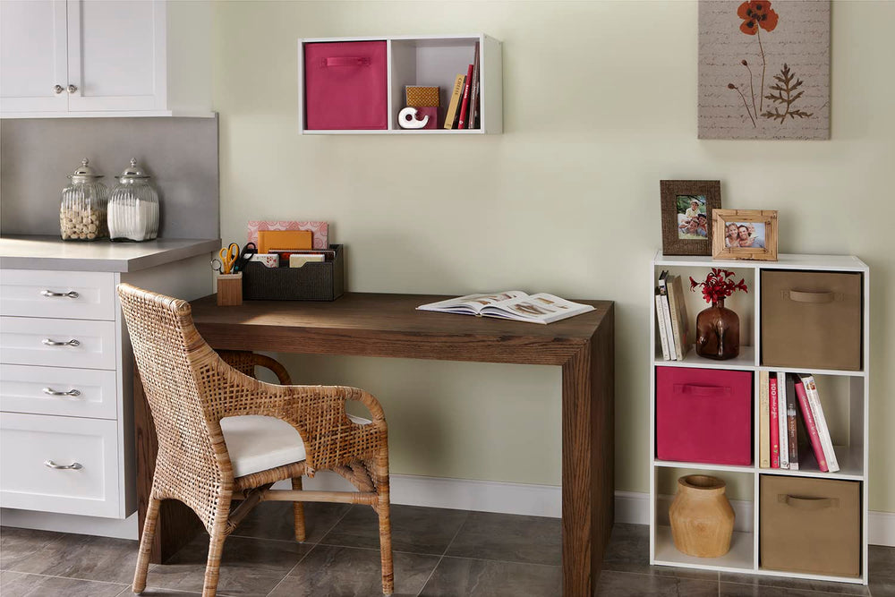ClosetMaid bureau organisé avec documents et fournitures accessibles