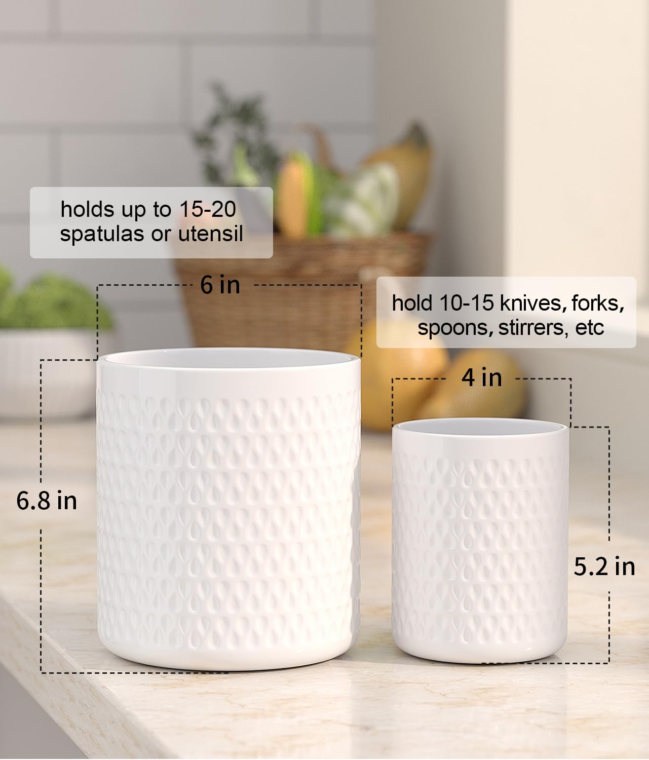 CLTIKACK grand pot avec spatules assurant accès rapide