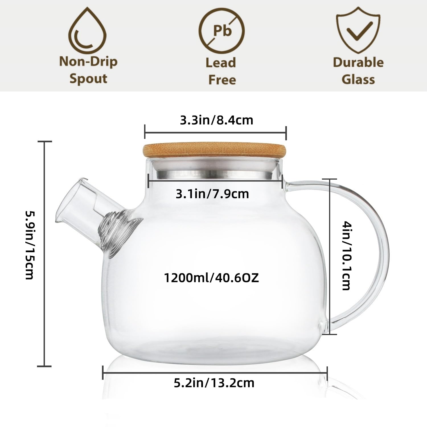 CNGLASS gros plan verre borosilicate montrant clarté et durabilité