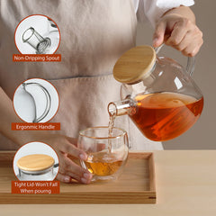 CNGLASS infuseur amovible en acier inoxydable facile à nettoyer