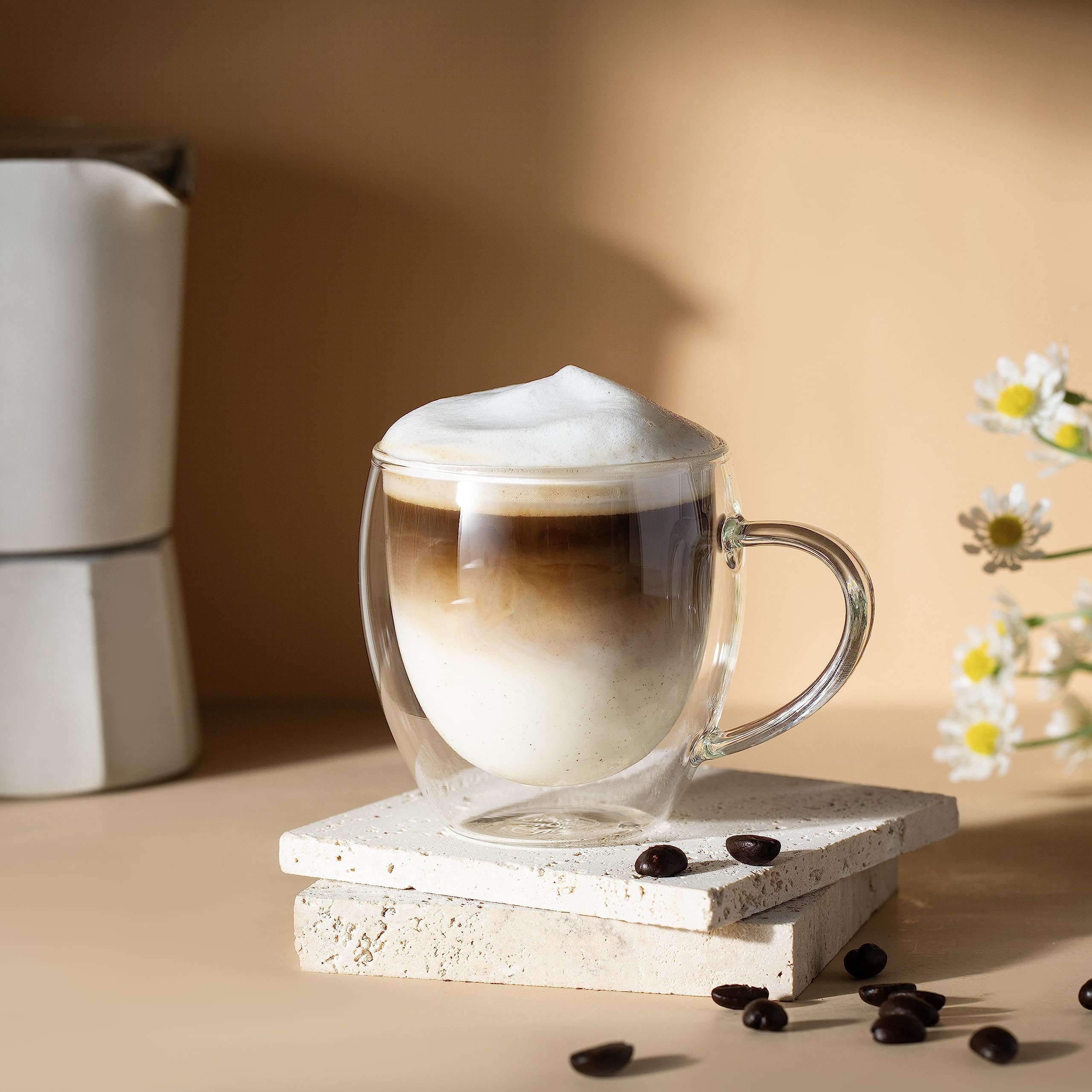CNGLASS tasse placée dans un lave-vaisselle pour entretien facile