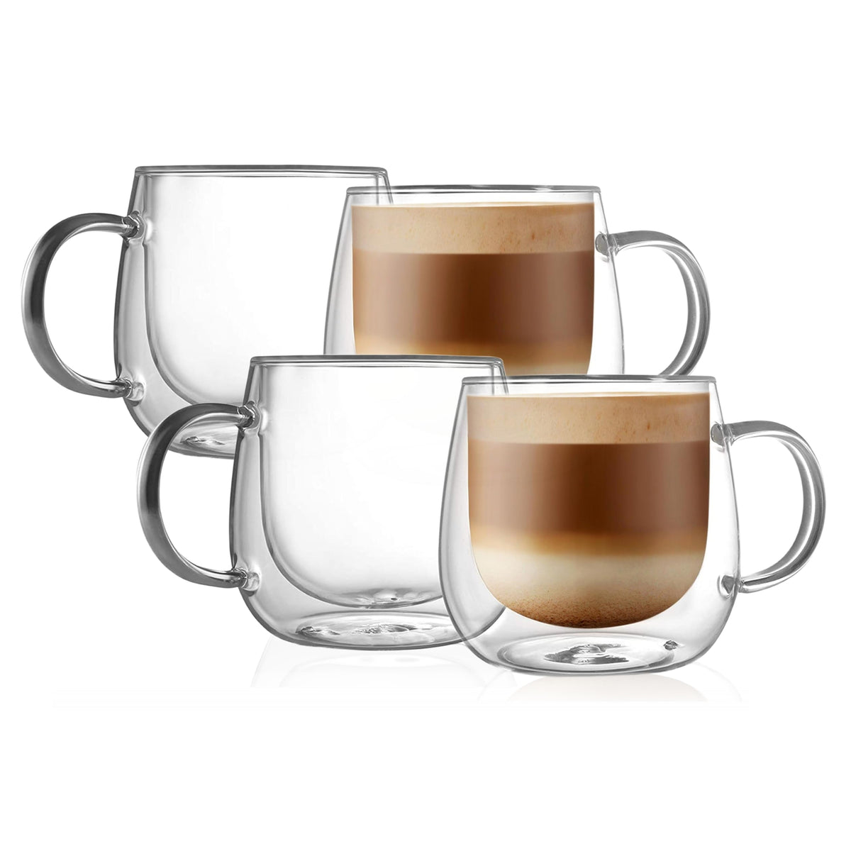 CNGLASS tasse 16oz vue avant, design clair et élégant bénéfique pour présentation