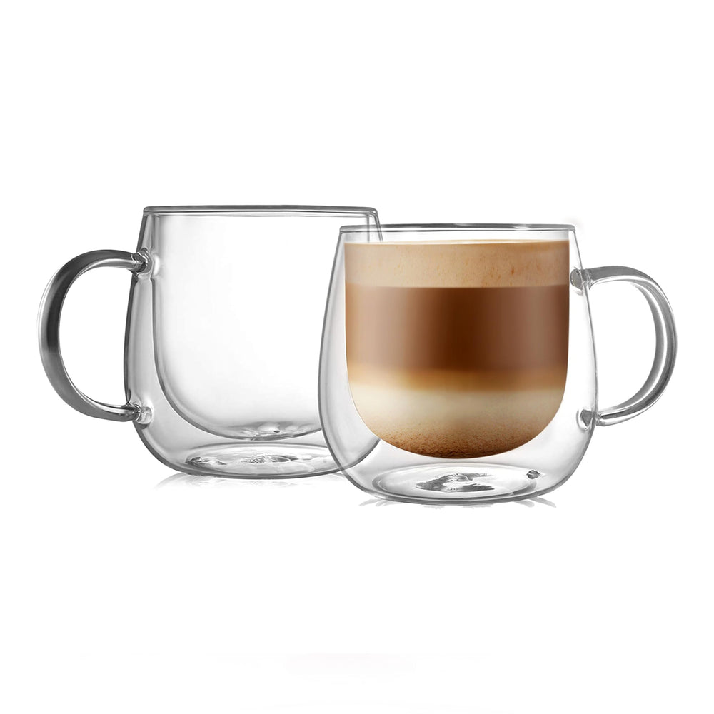 CNGLASS tasse 16oz face montrant design transparent et bénéfice esthétique