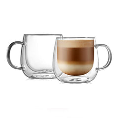 CNGLASS tasse 16oz face montrant design transparent et bénéfice esthétique