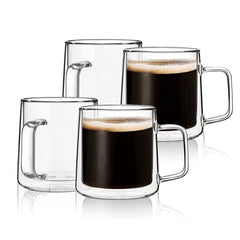 CNGLASS tasse face 10oz montrant design transparent et élégance