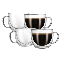 CNGLASS tasse face emballage élégant pour cadeau et transport sûr