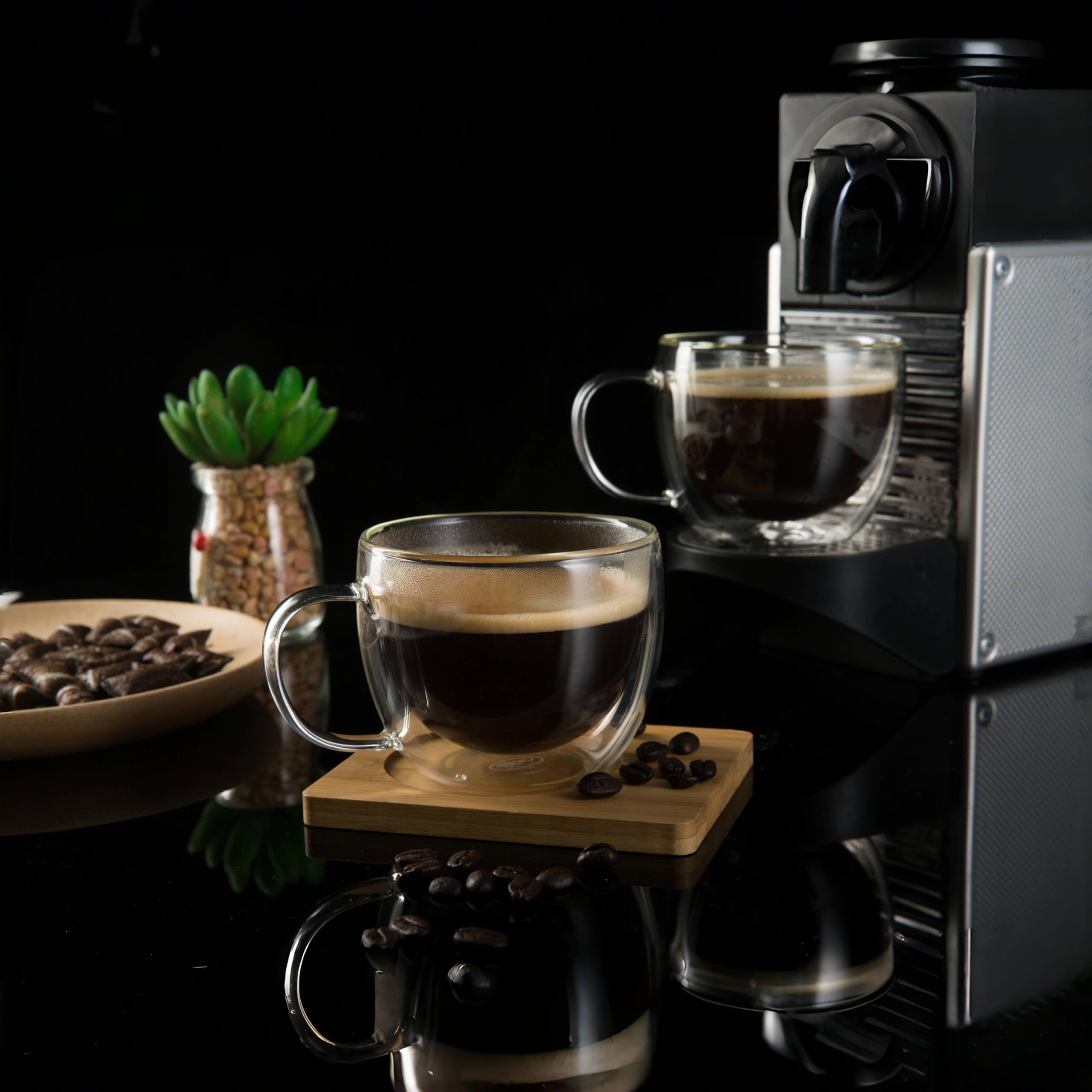 CNGLASS tasse dans le lave-vaisselle facile à nettoyer durable
