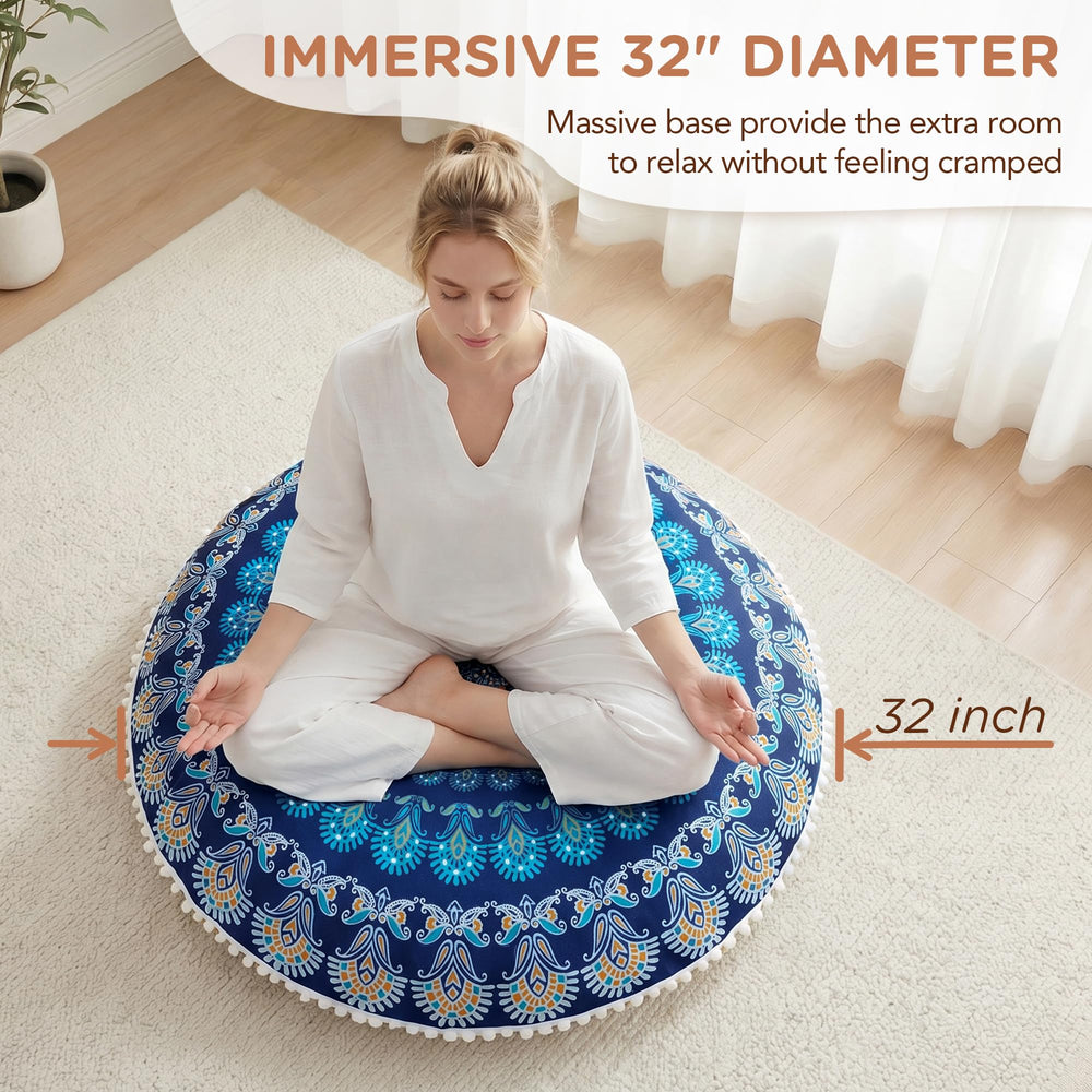 Codi motif mandala détaillé pour focaliser l'espace et calmer