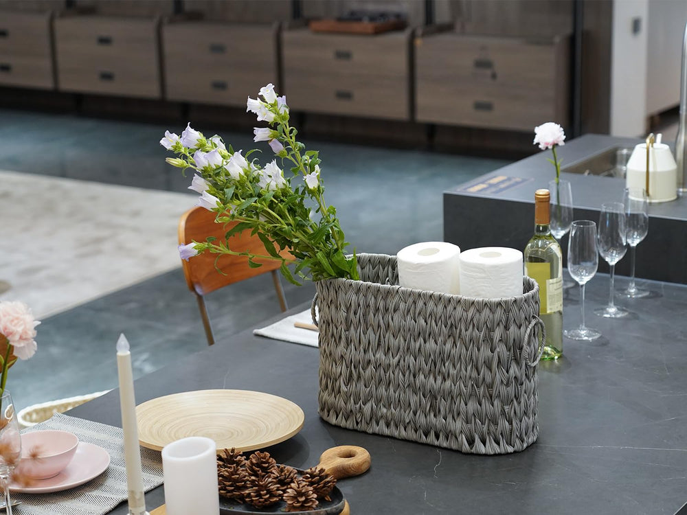 Coeusy panier intégré à une décoration pour accent esthétique