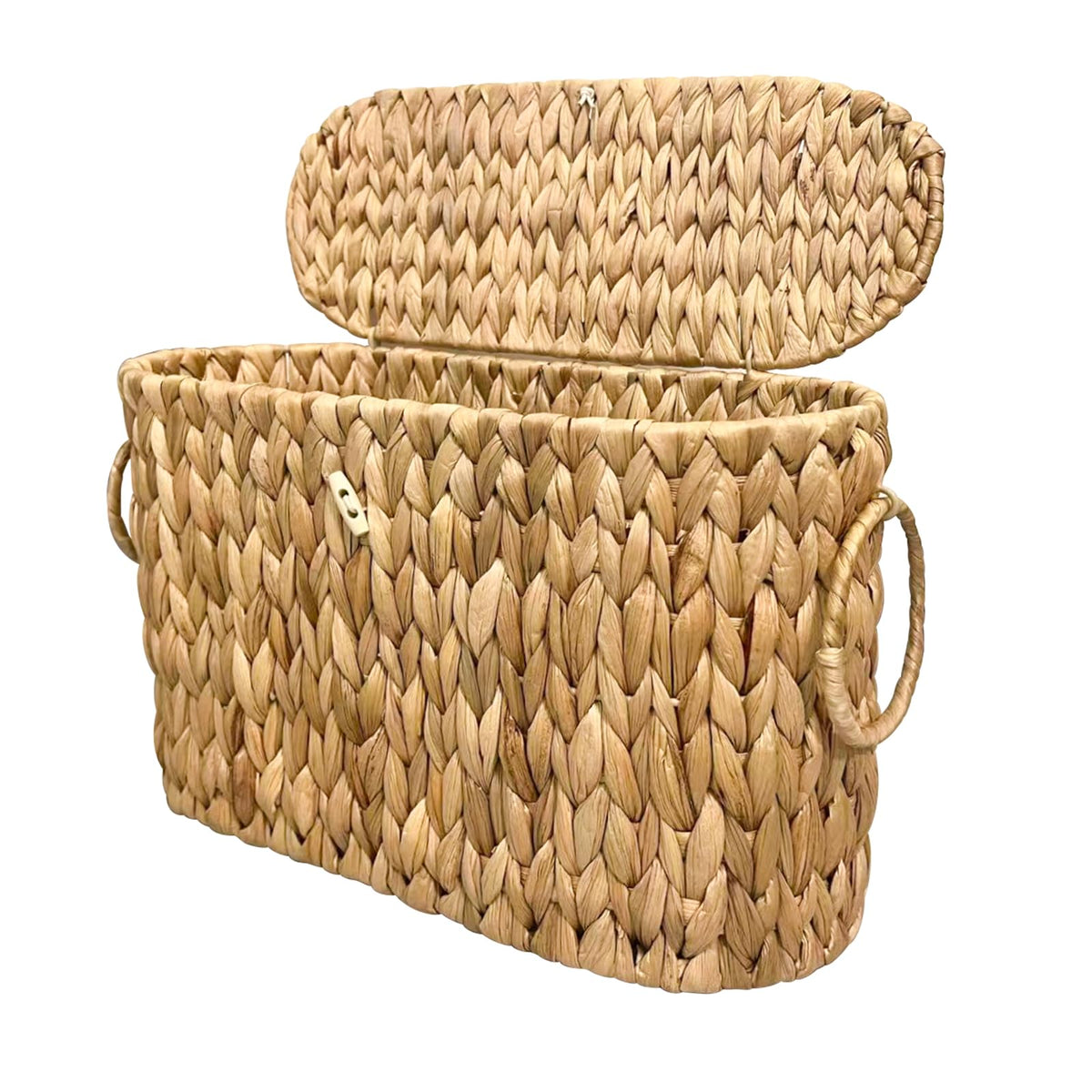 Coeusy panier face avec couvercle montrant rangement propre