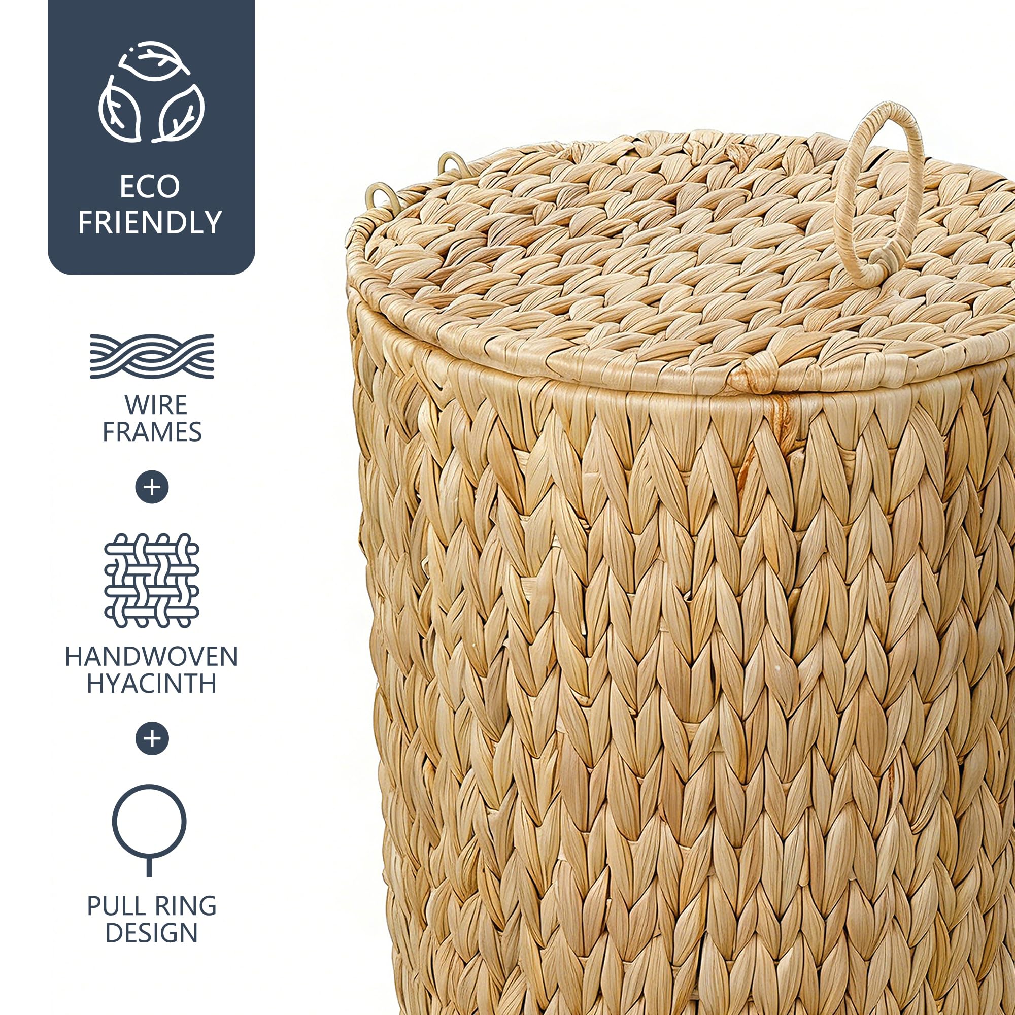 Coeusy seau plastique amovible montrant facilité de nettoyage