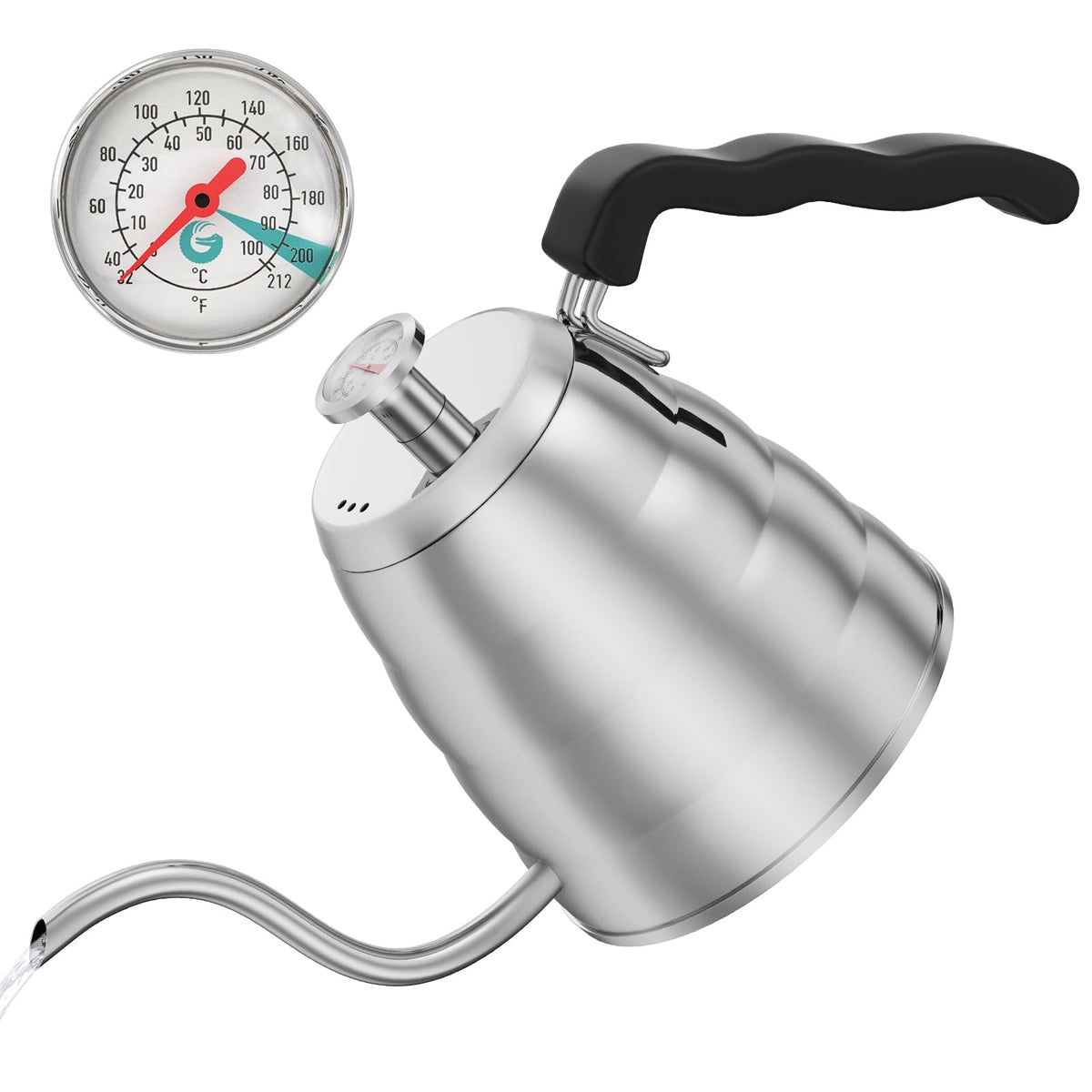 Coffee Gator face avant montrant design et capacité pour versements précis