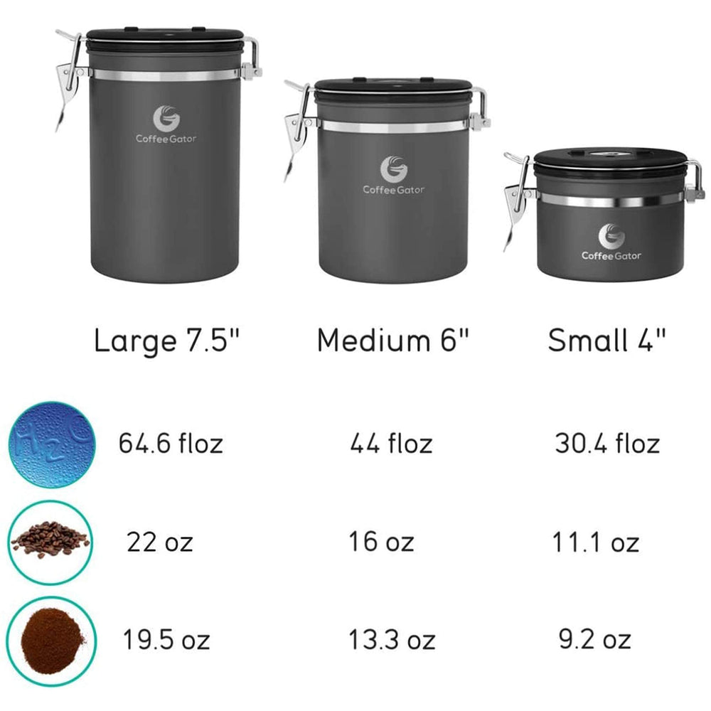 Coffee Gator échelle main montre taille compacte pratique en voyage