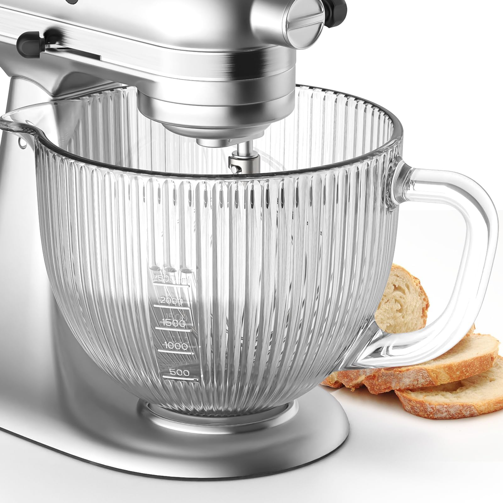 COFUN bol en verre face avant montrant design et compatibilité KitchenAid
