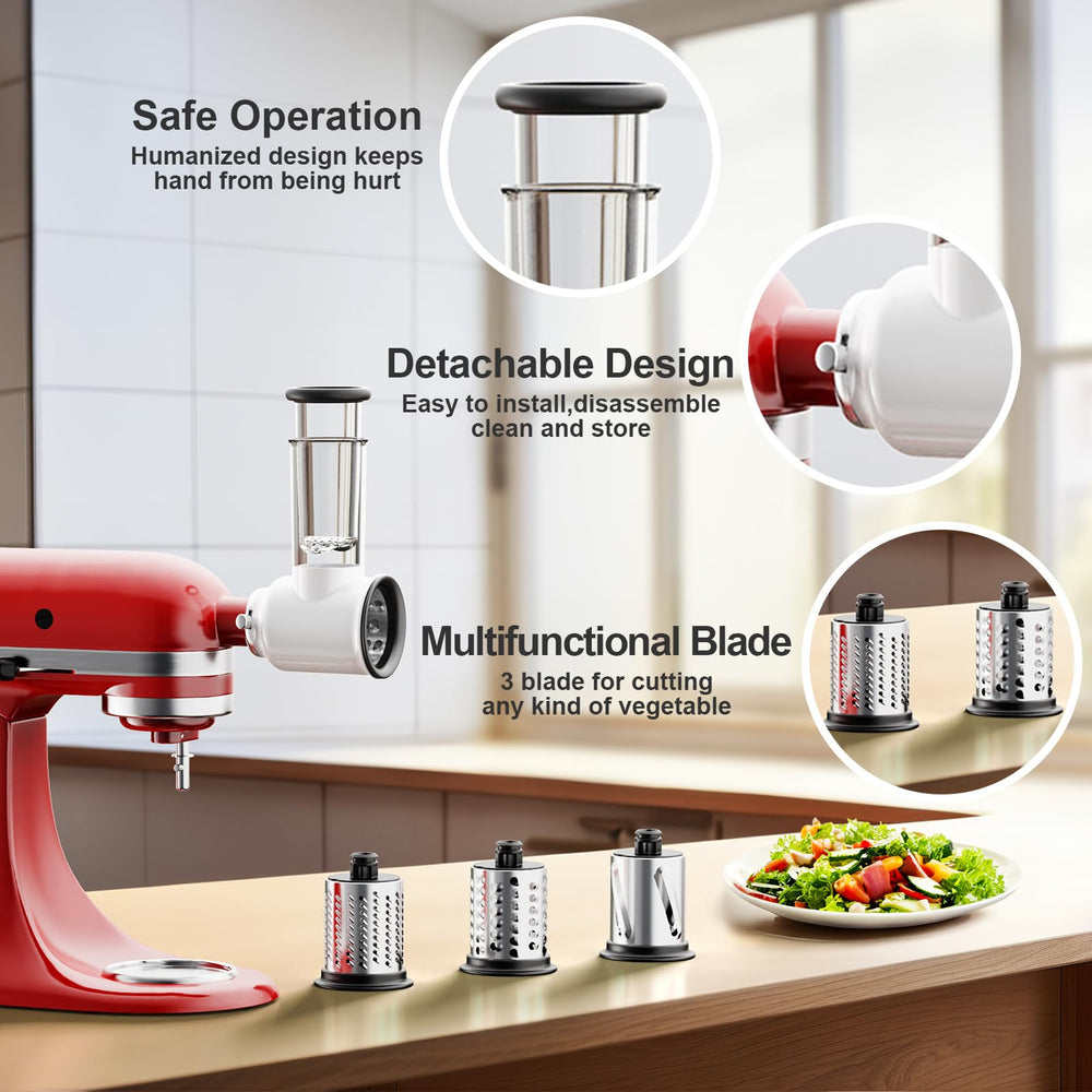 COFUN fixé sur robot KitchenAid en action, gain de temps