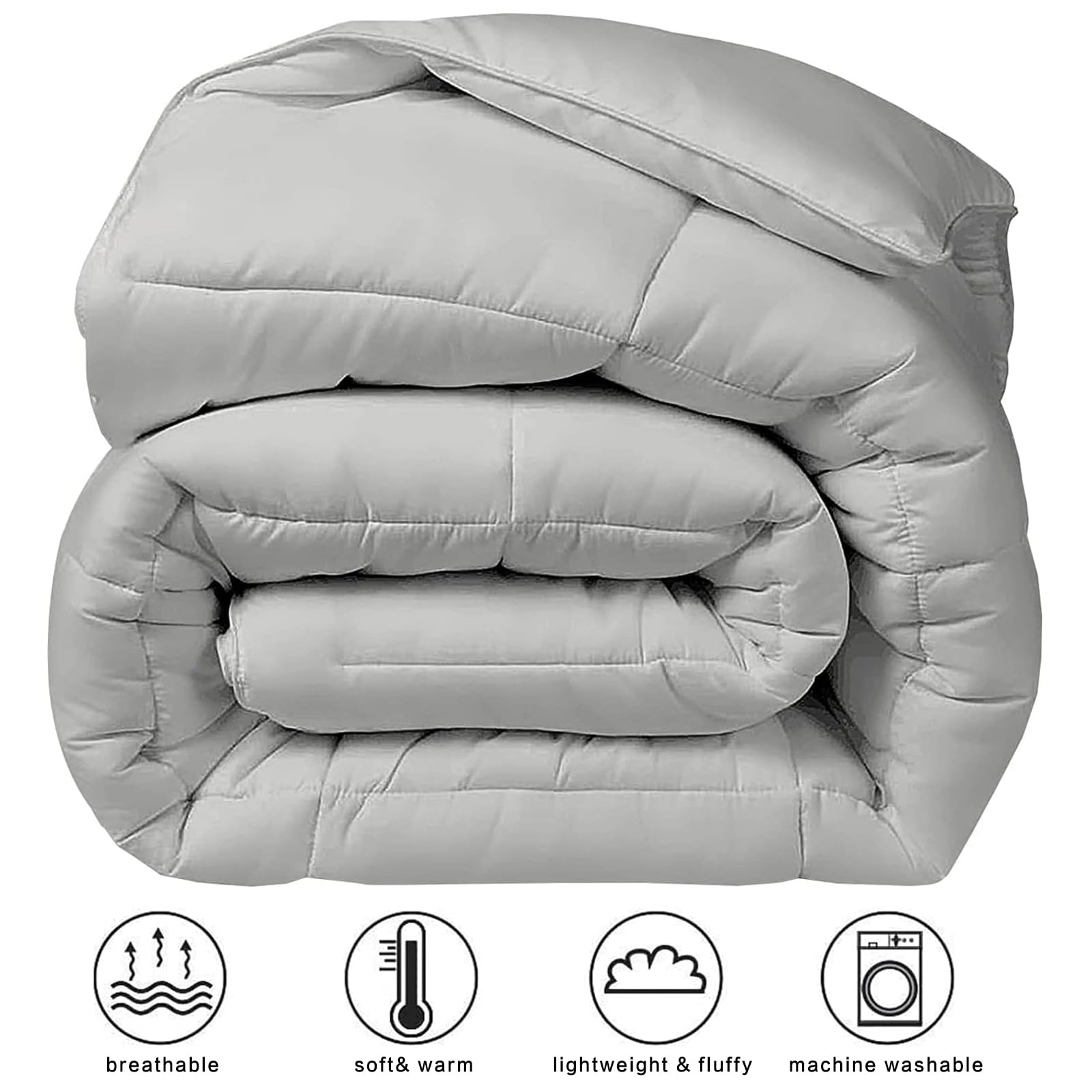 COHOME couette Queen en situation chambre, aspect chaleureux