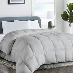 COHOME couette Queen vue complète sur lit, confort uniforme