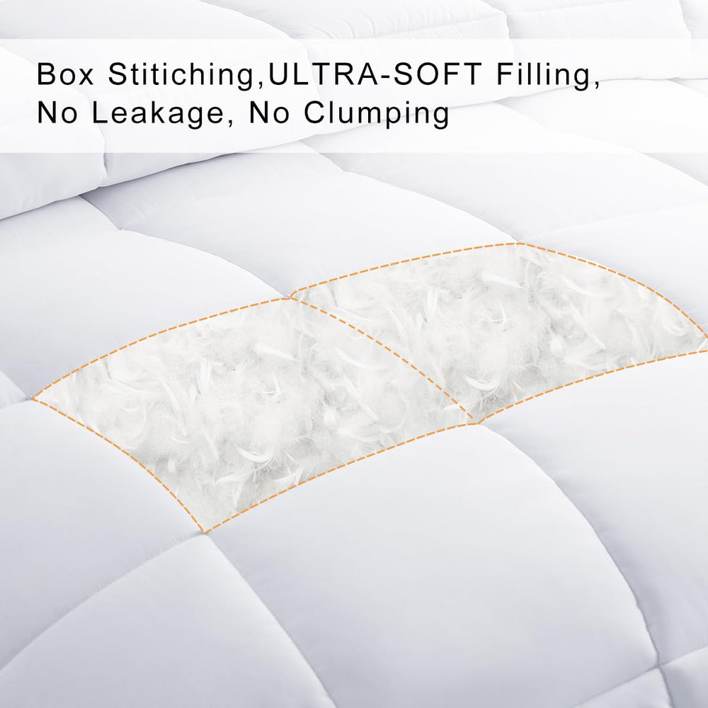 COHOME coin de la couette avec patte de fixation pour stabiliser l’insert