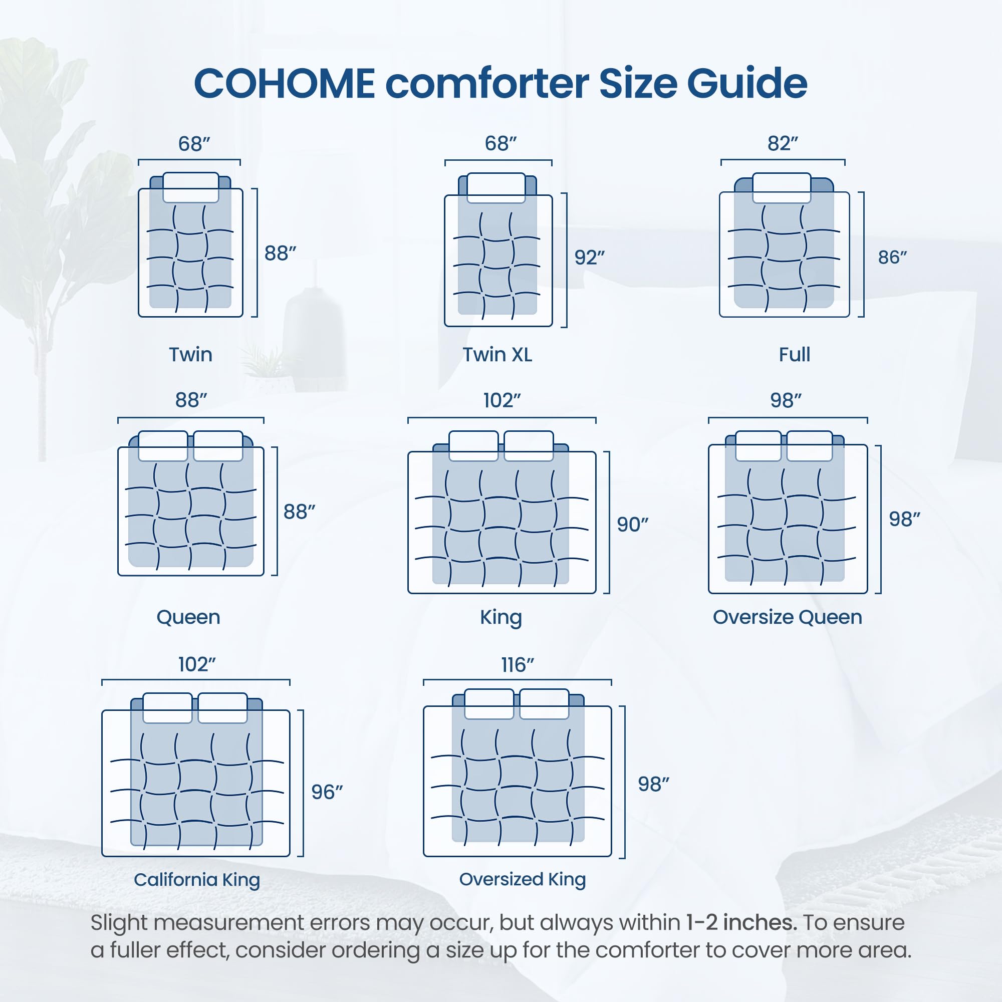 COHOME mise en scène chambre illustrant confort et esthétique