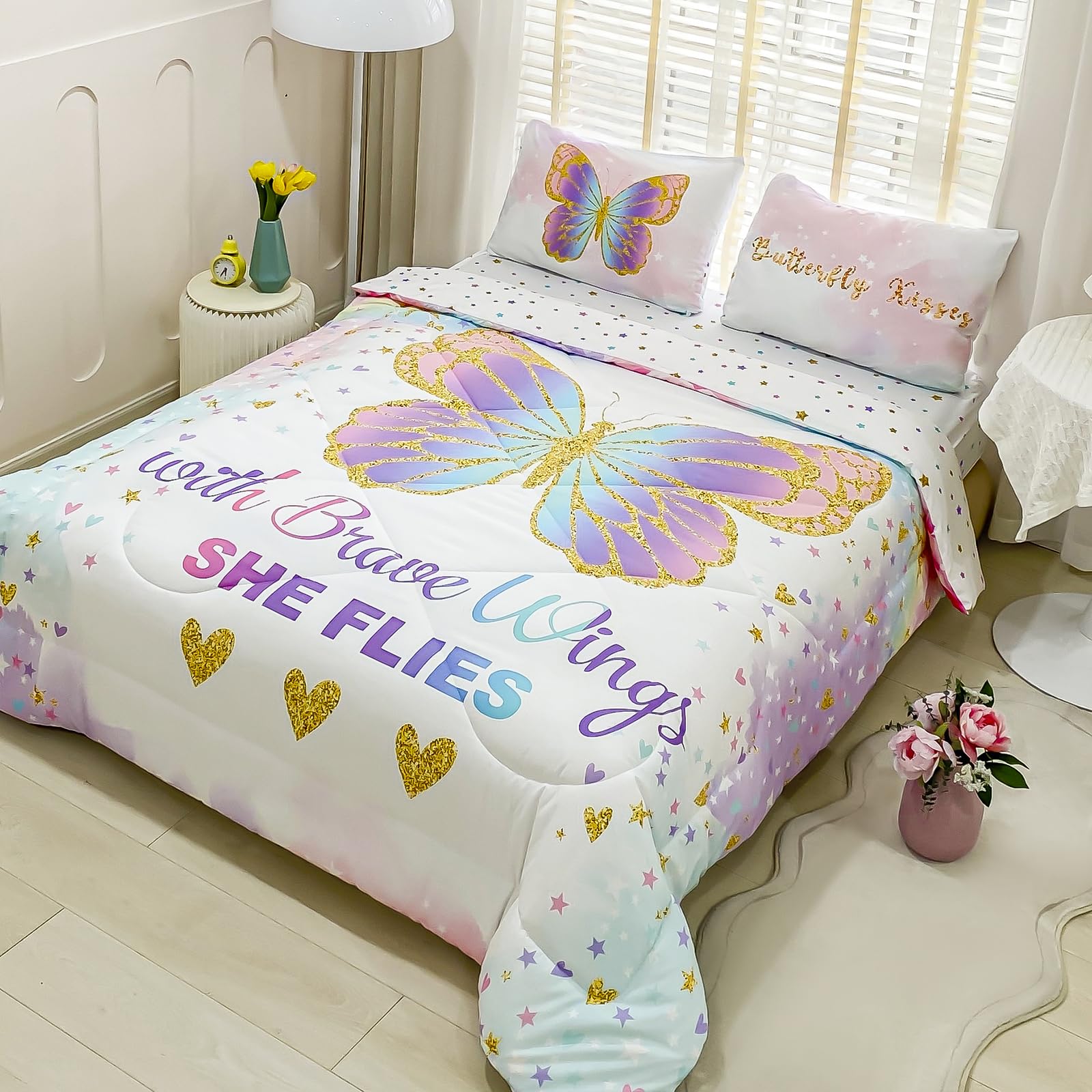 Cokouchyi parure installée dans chambre enfant illustrant ambiance colorée