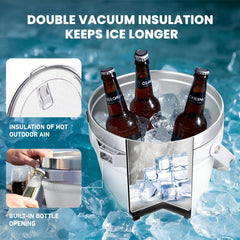 COKTIK intérieur inox 18/8 montrant finition hygiénique et robuste