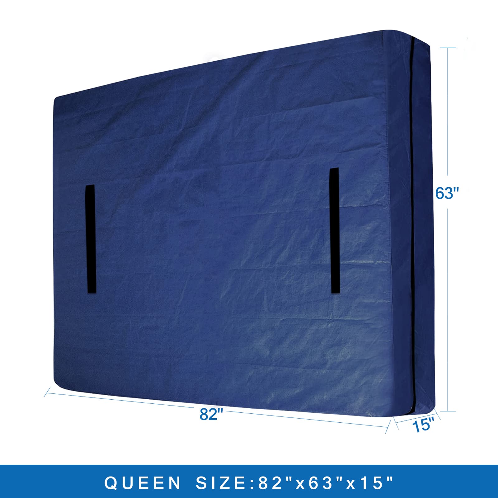 Coldwind comparaison taille Queen montrant ajustement exact du matelas