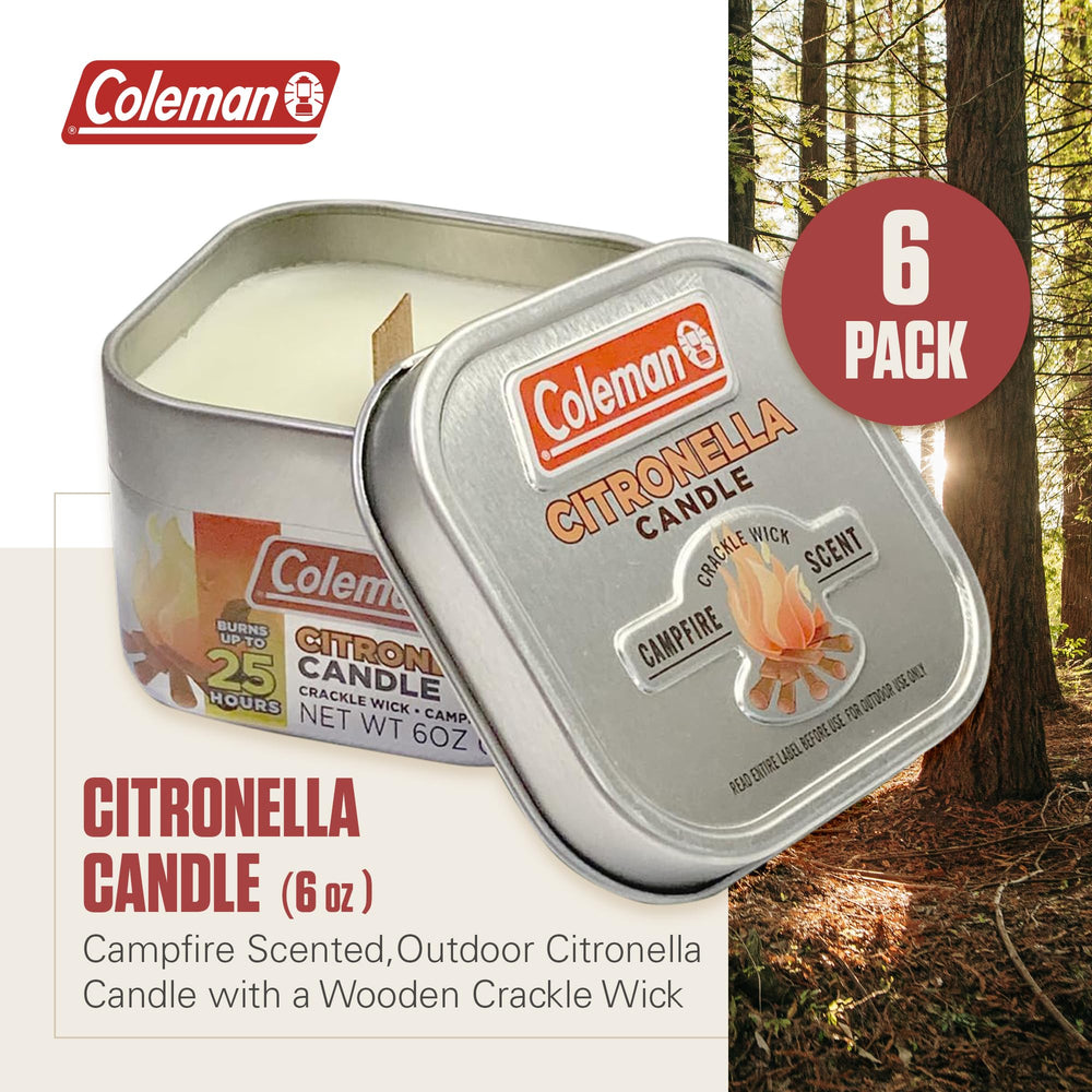 Coleman mèche en bois en gros plan crépitement authentique et ambiance