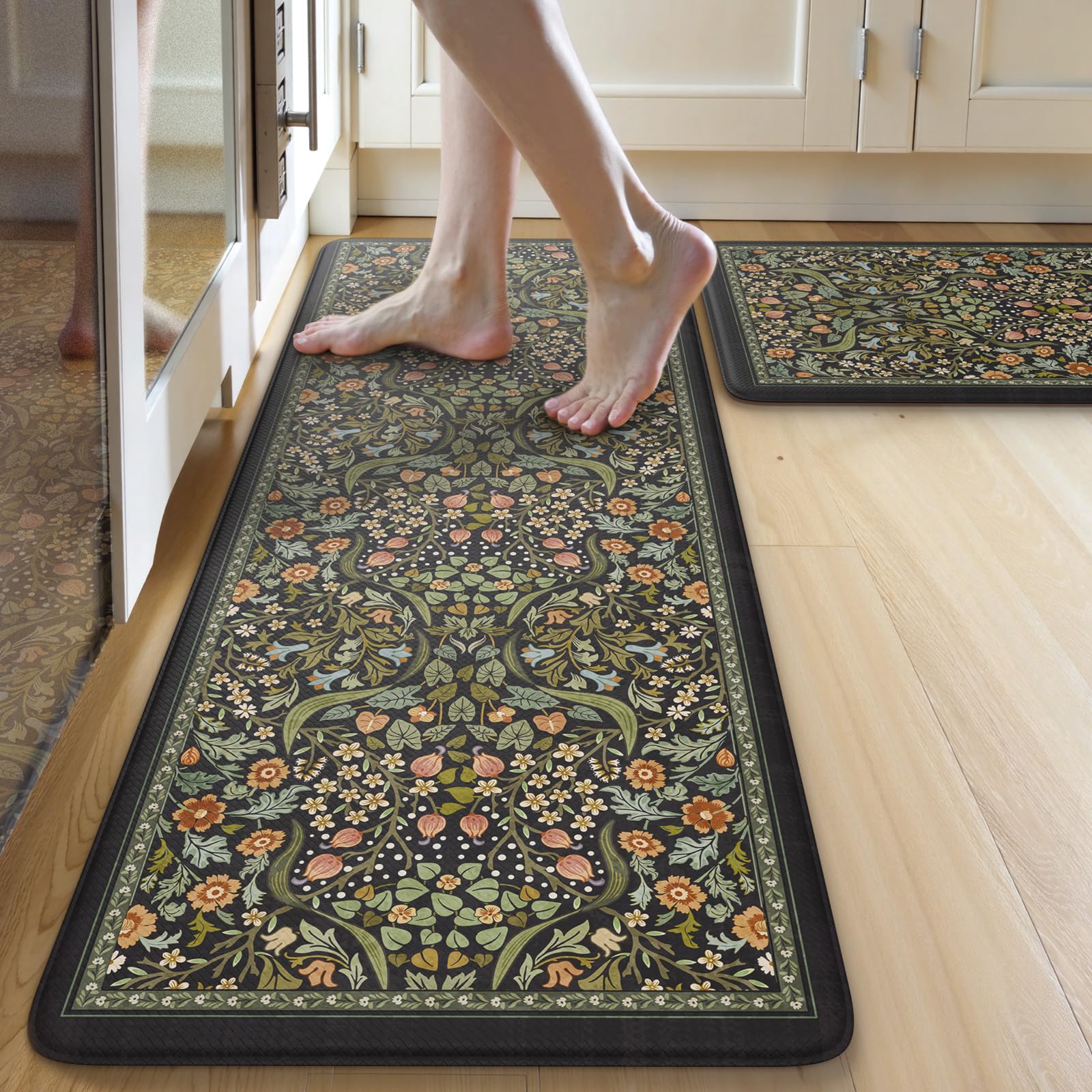 Collive tapis face avant packaging montrant le set de 2 et le confort