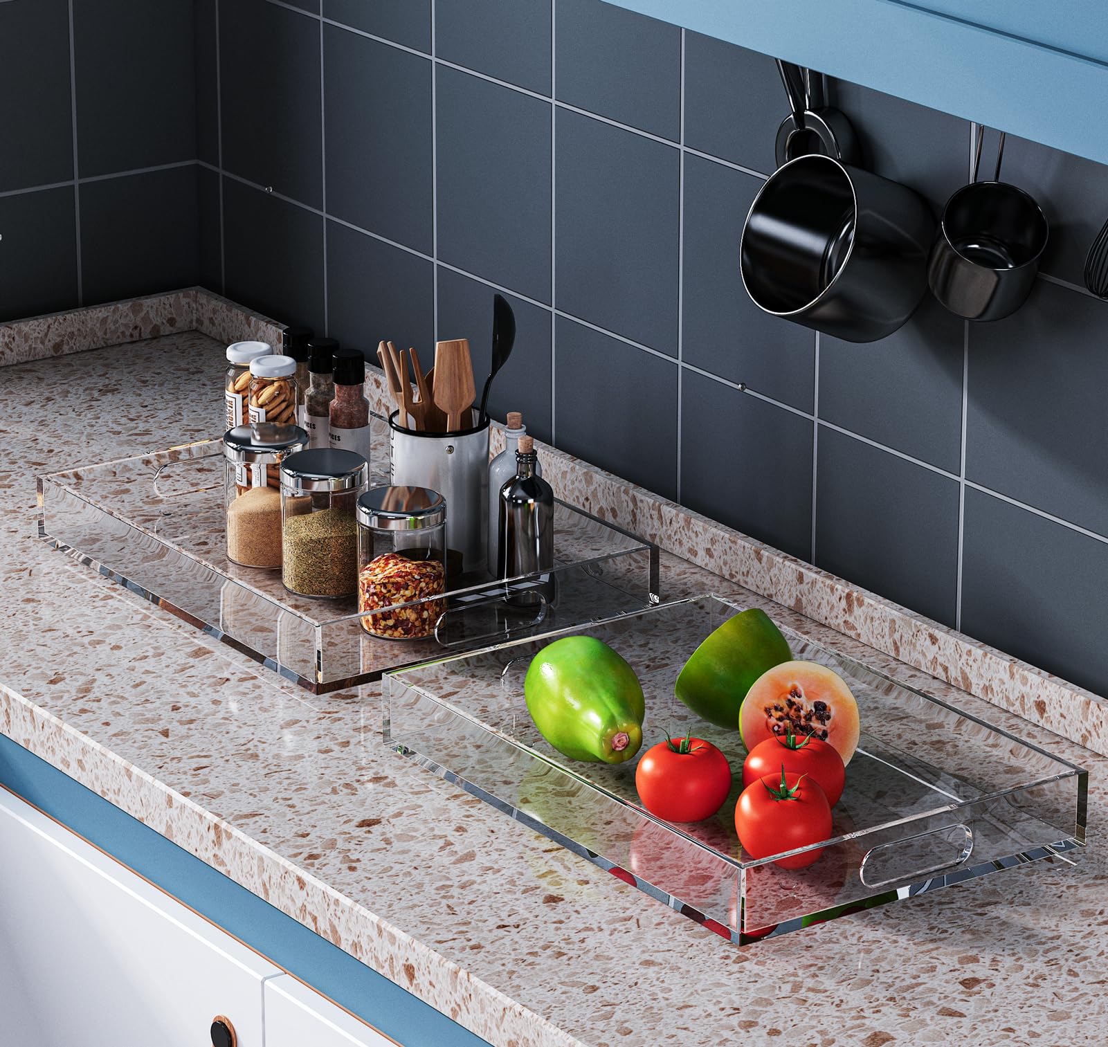 collwait plateau utilisé pour petit déjeuner au lit pratique