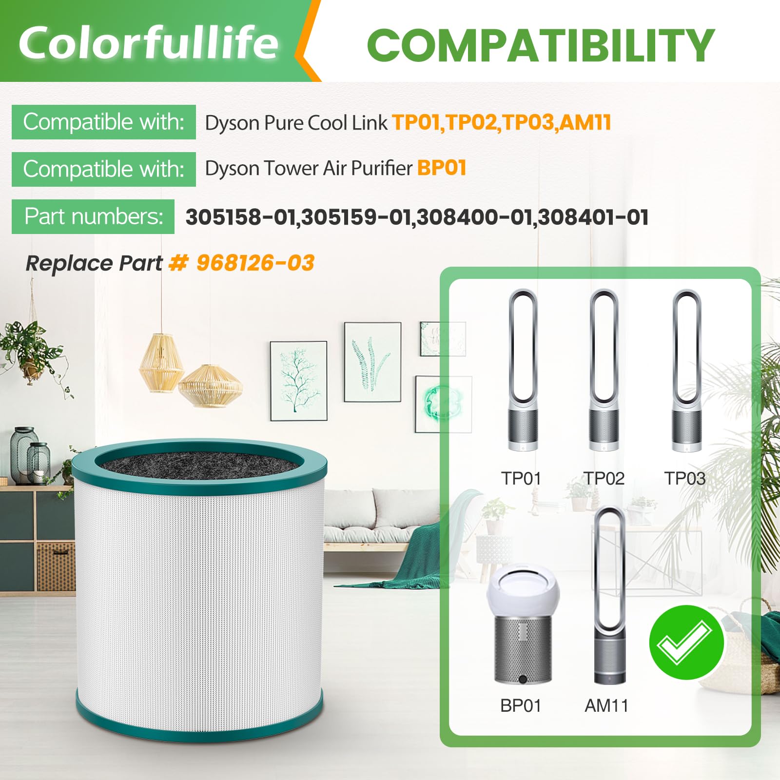 Colorfullife comparaison d’échelle montrant dimensions 18,8×18,5 cm