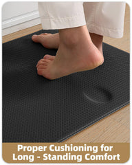 Color&Geometry tapis placé devant évier réduisant fatigue pendant vaisselle