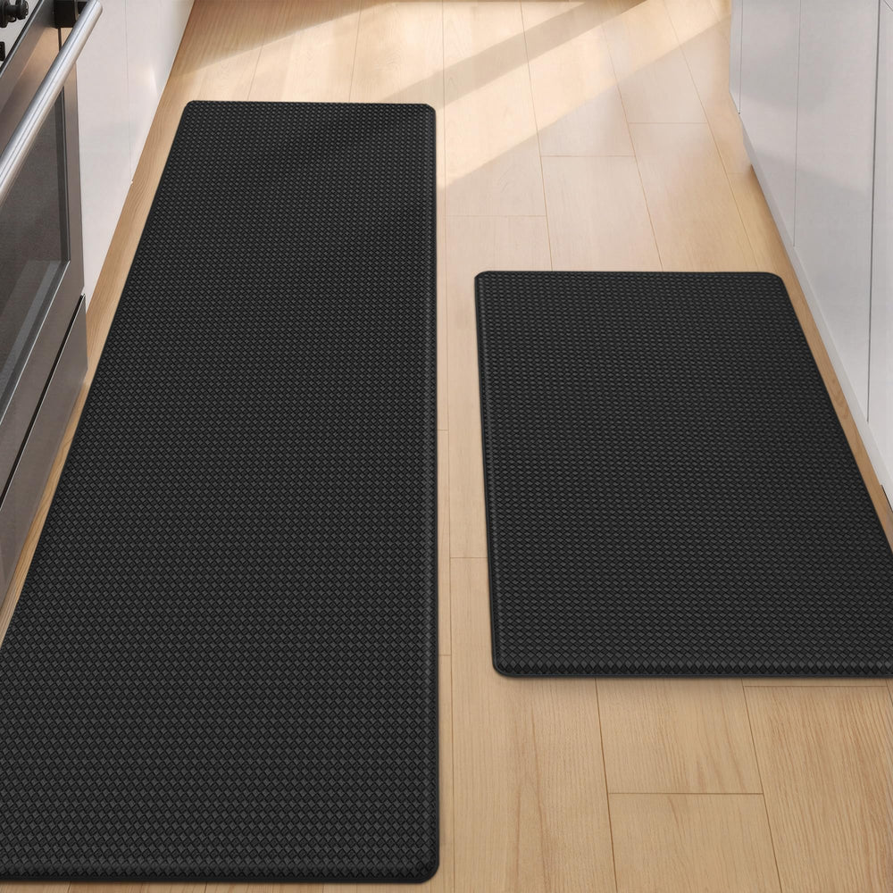 Color&Geometry tapis face avant noir montrant design discret et confort