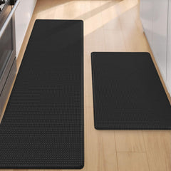 Color&Geometry tapis face avant noir montrant design discret et confort