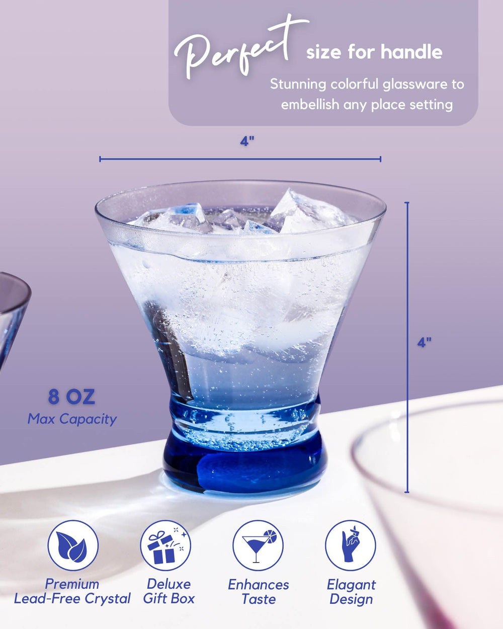 ColoVie verres placés au congélateur pour refroidissement rapide