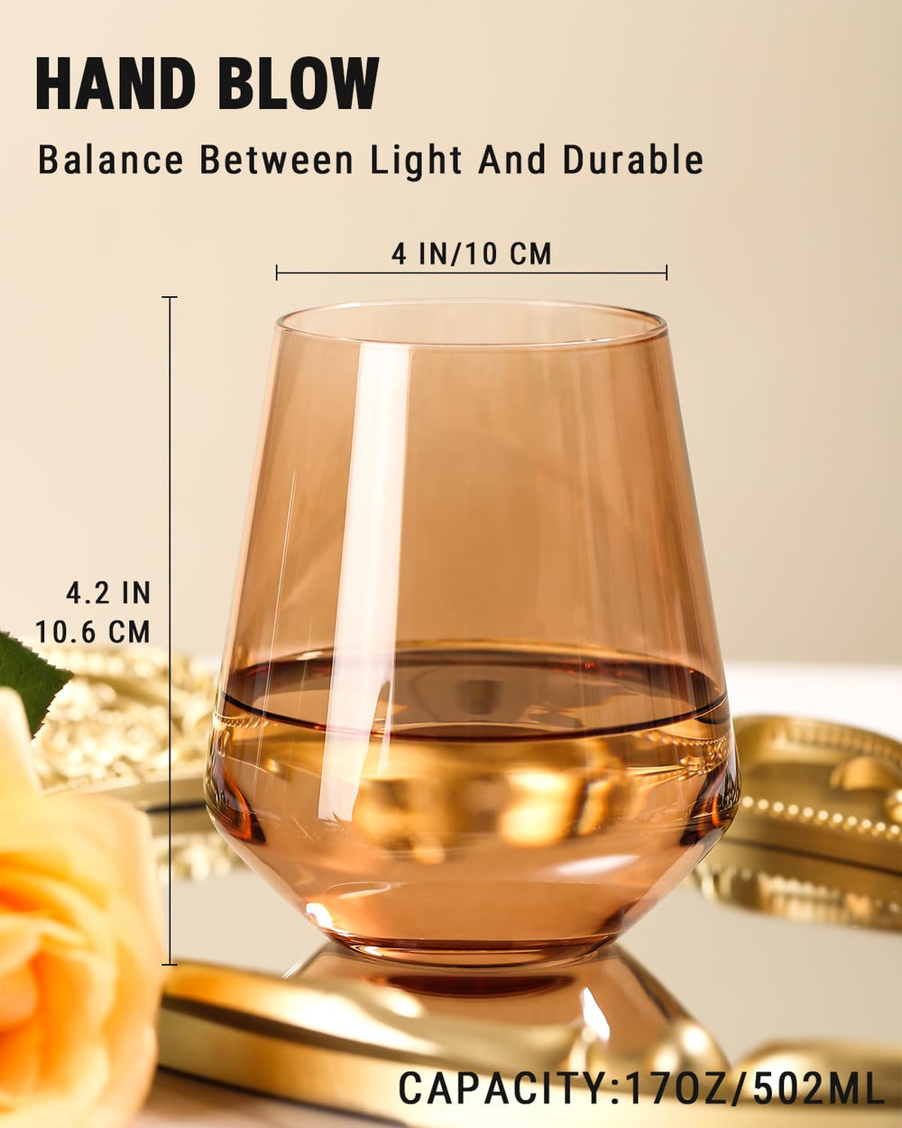 comfit ensemble six verres sur table ajoutant ambiance festive au repas