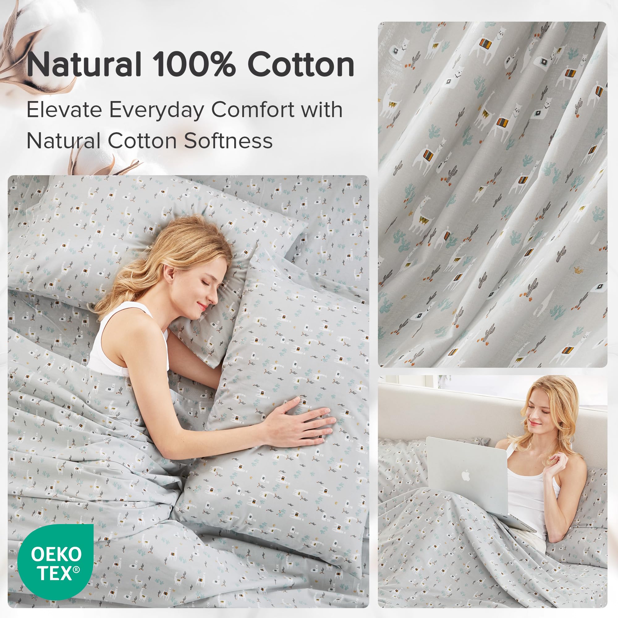 Comfort Spaces ensemble posé sur lit complet illustrant usage quotidien