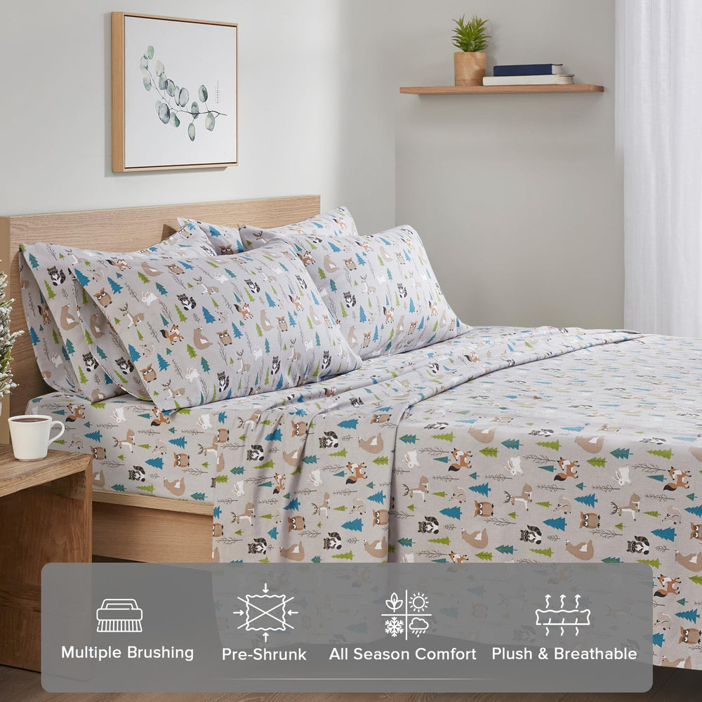 Comfort Spaces drap-housse élastique détail illustrant tenue sûre et ajustement