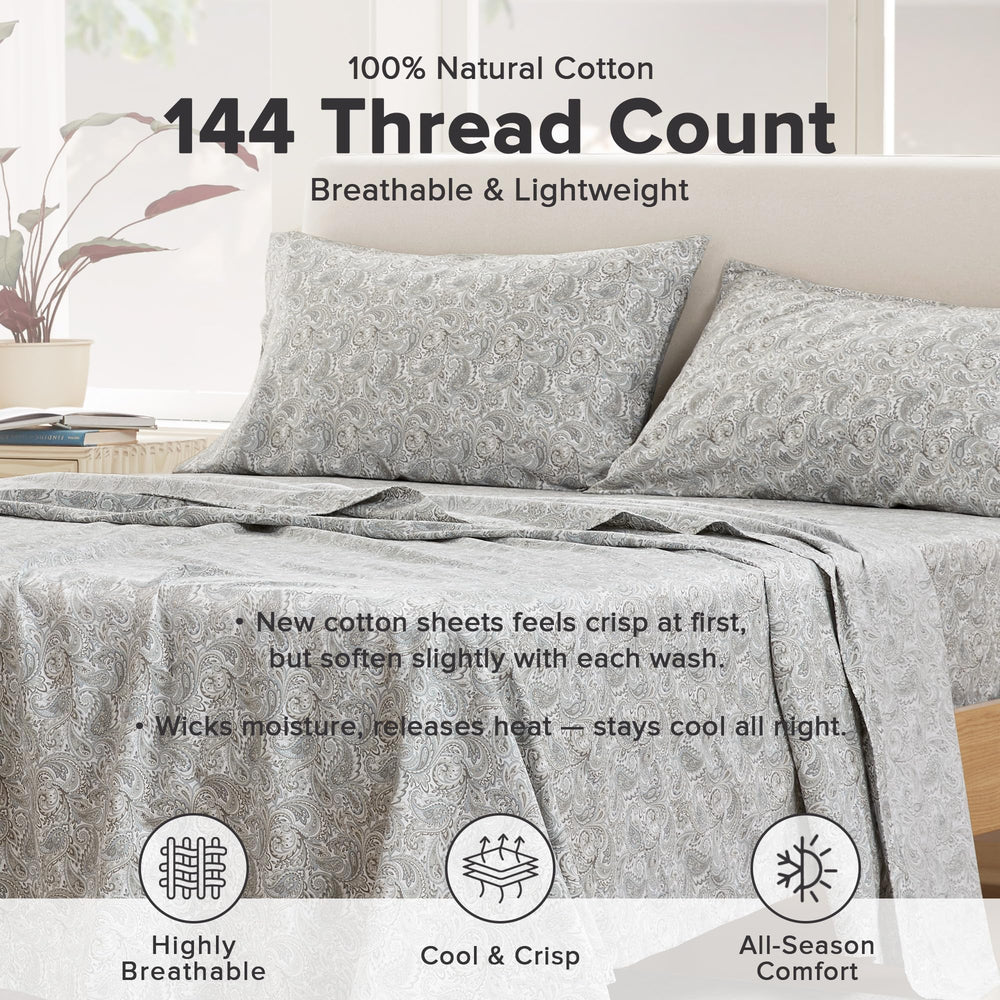 Comfort Spaces drap-housse à poches profondes garantissant maintien pour matelas épais