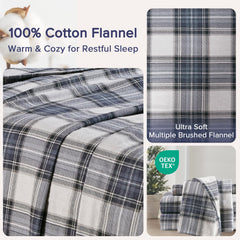 Comfort Spaces drap plat posé sur lit montrant retombée généreuse et style