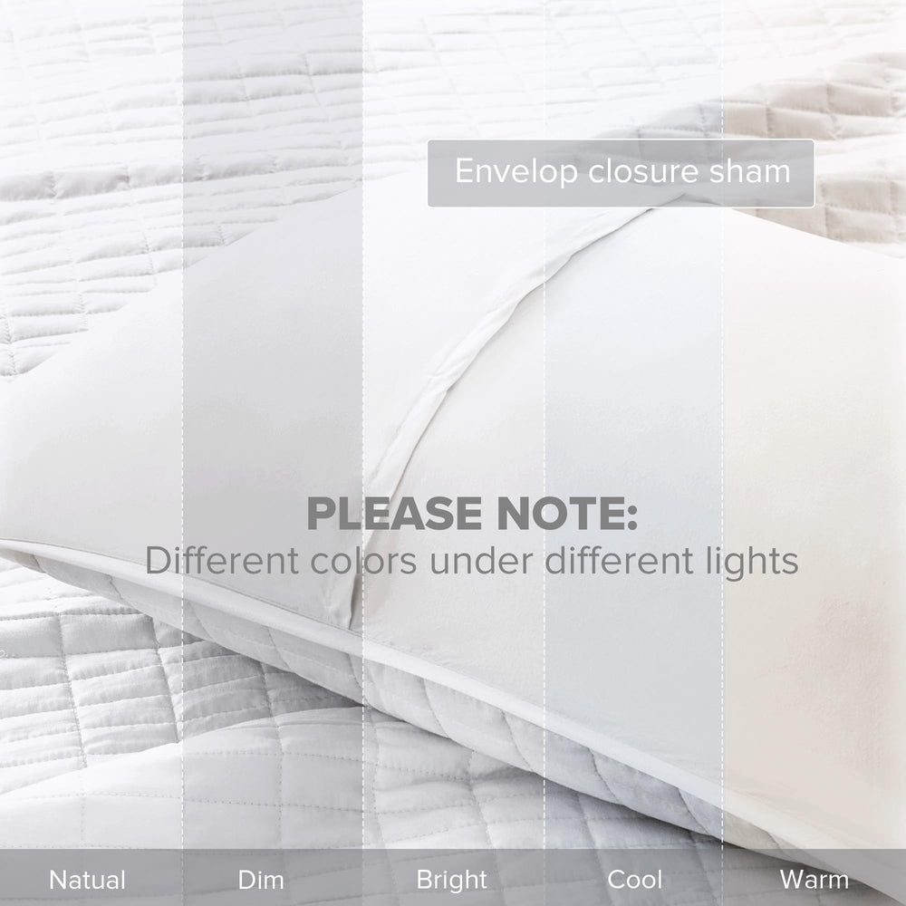 Comfort Spaces Kienna comparaison taille avec ruban pour dimensions