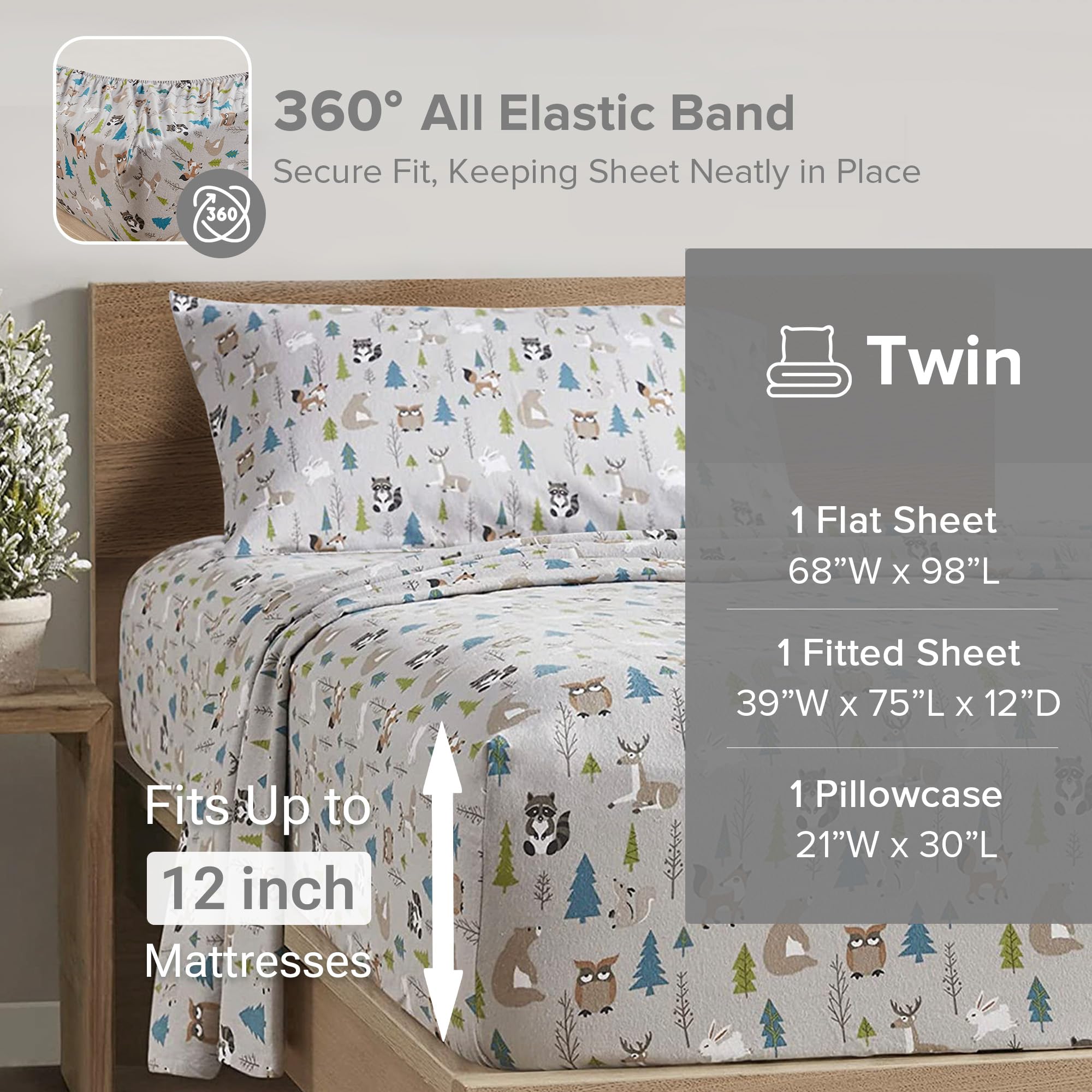 Comfort Spaces taie d'oreiller gros plan montrant couture et confort-visuel