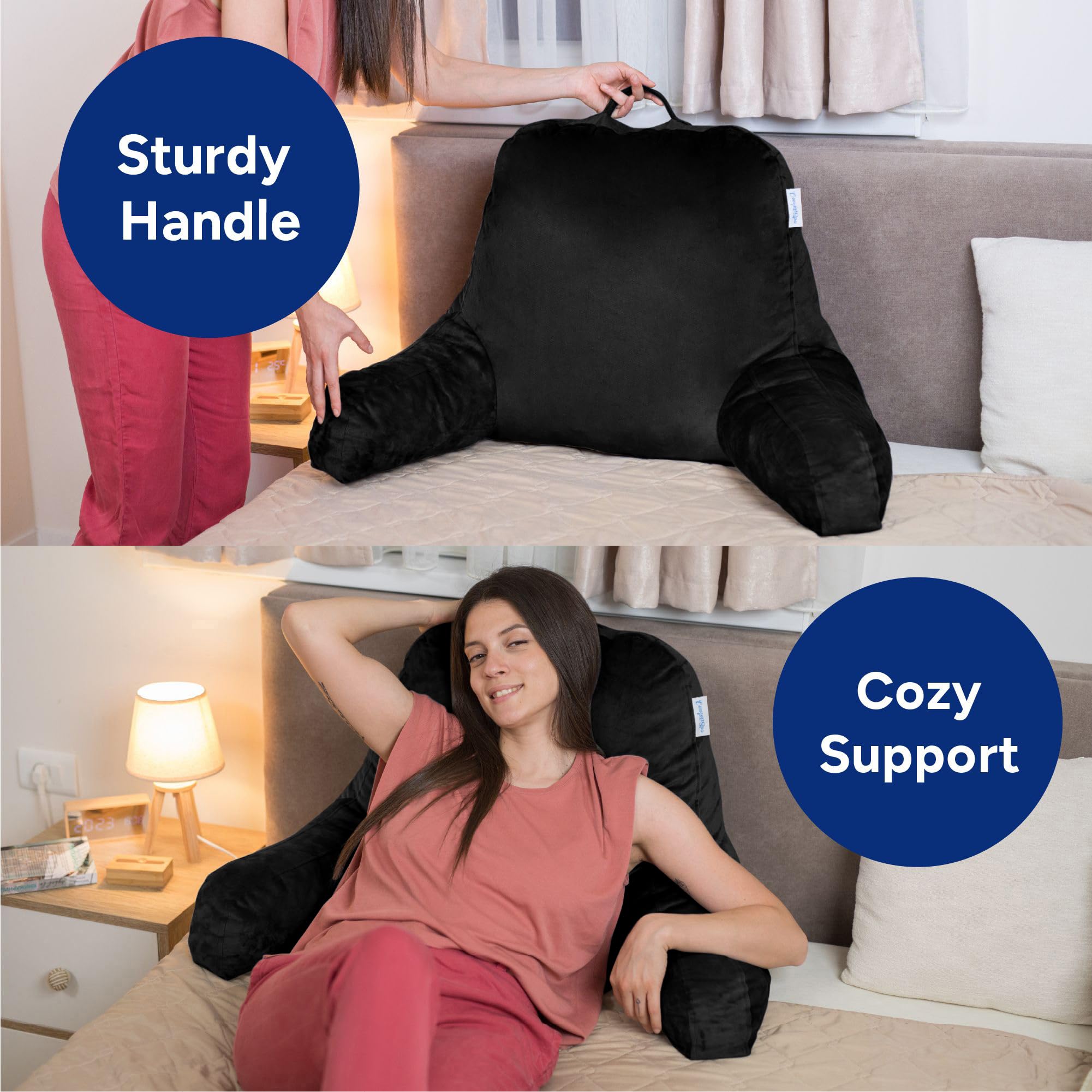 ComfortSpa poches latérales avec téléphone et lunettes, rangement pratique