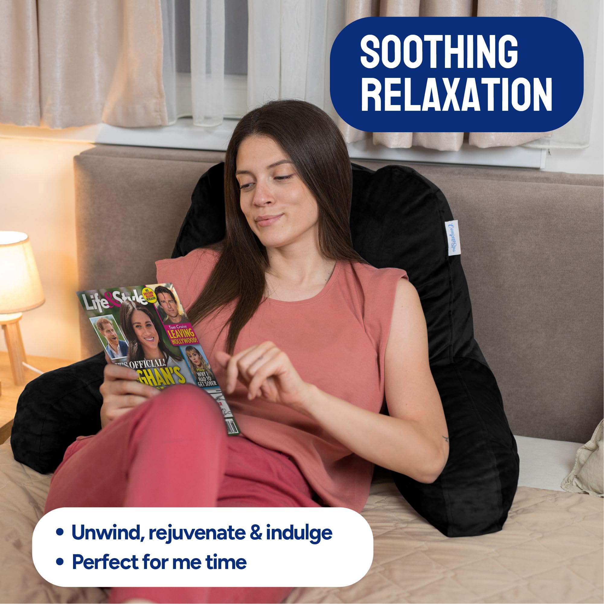 ComfortSpa fermeture éclair inférieure pour ajuster la fermeté facilement