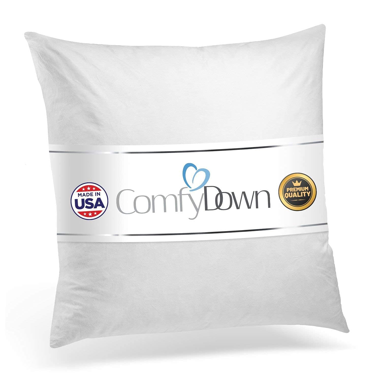 ComfyDown coussin plié et rangé montrant facilité de stockage et entretien
