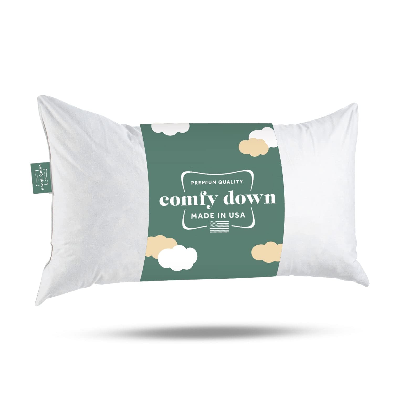 ComfyDown insert face avant montrant forme et soutien