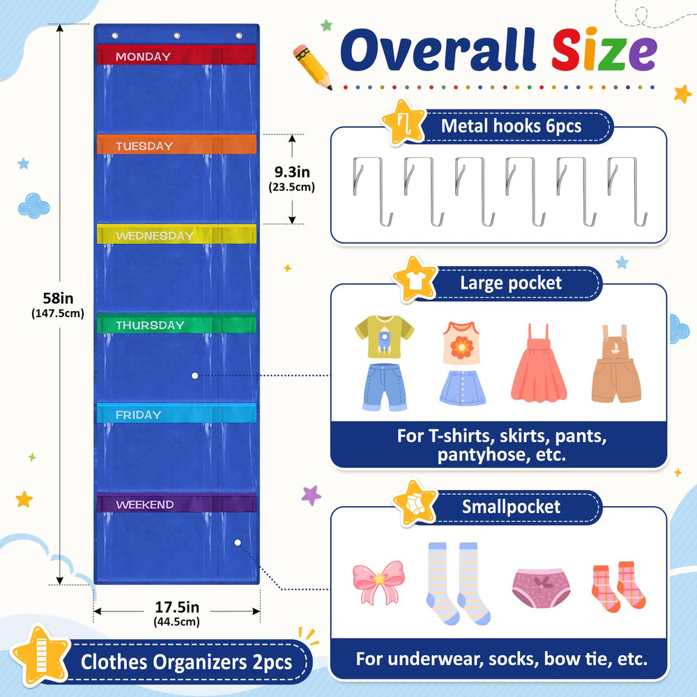 ComfyKit suspendu sur porte dans chambre enfant libère espace et simplifie matins